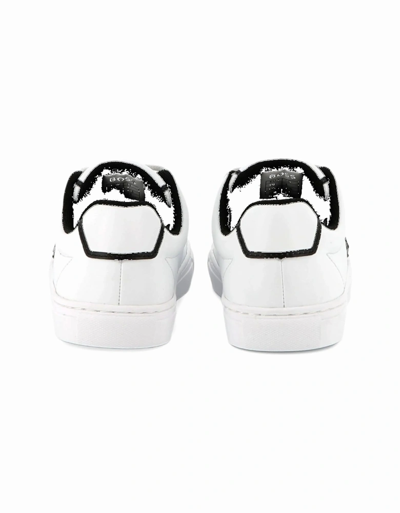 Kids Leather Sneakers White