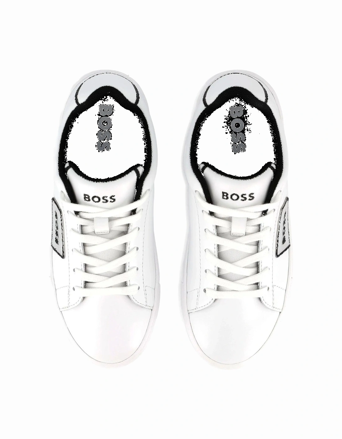 Kids Leather Sneakers White