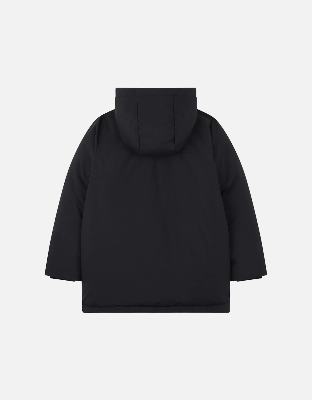 Kids Padded Down Parka Black