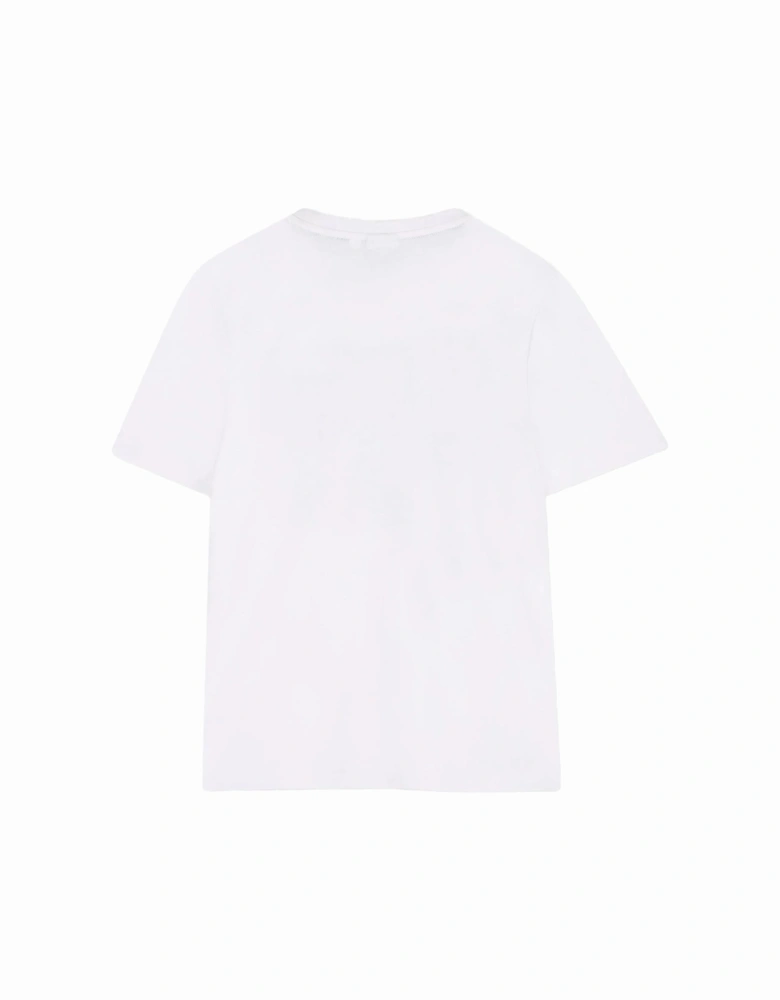 Kids Square Logo T-shirt White