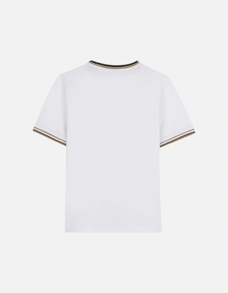 Kids Trim Logo T-shirt White