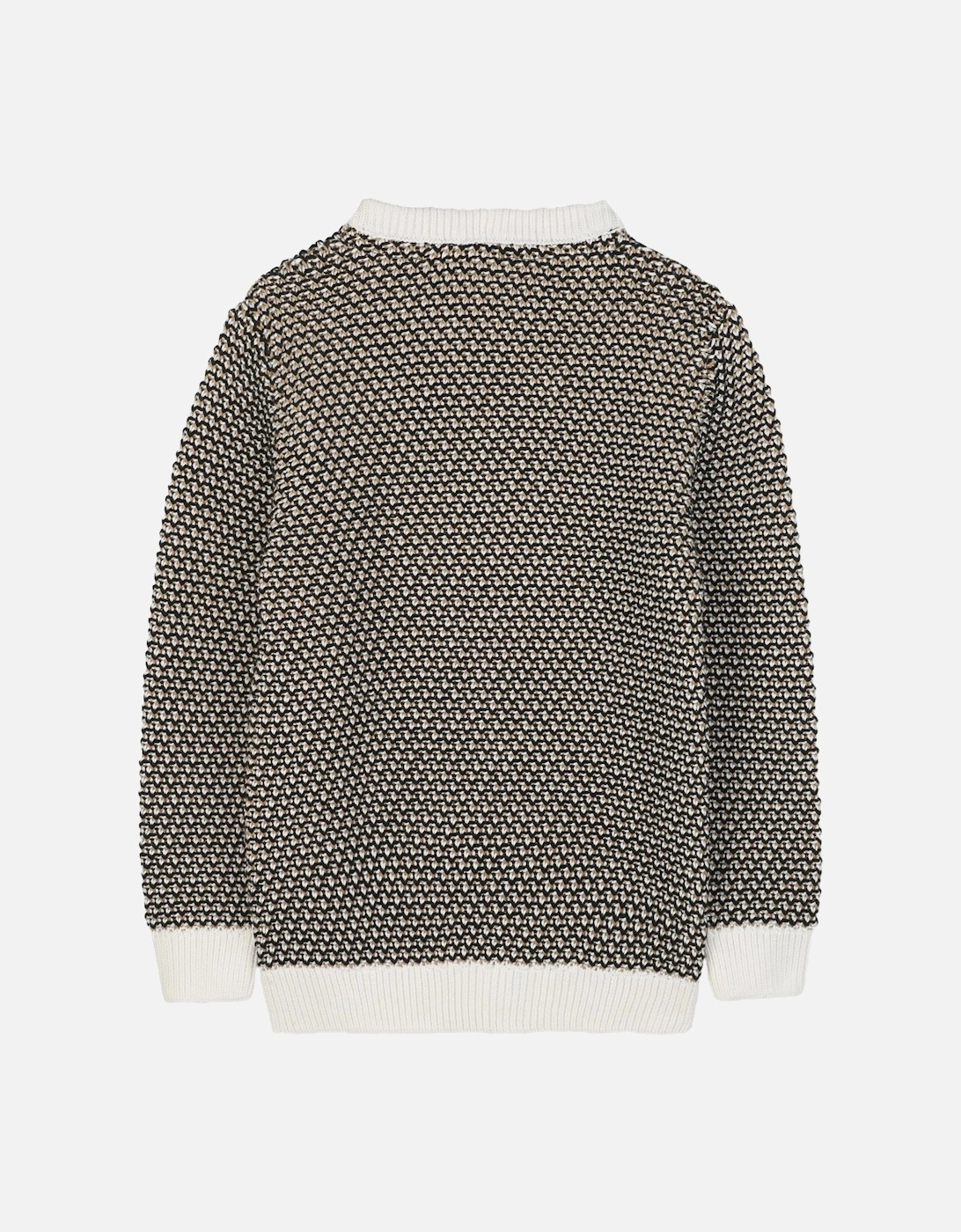 Kids Branded Sweater Brown
