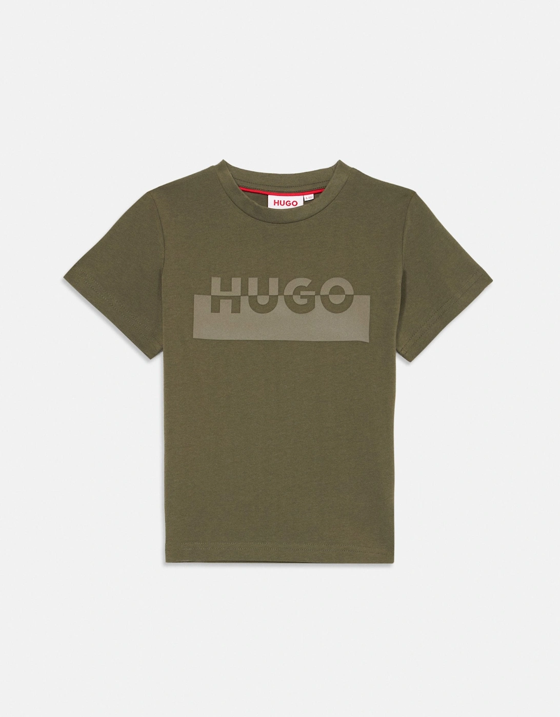 HUGO KHAKI BOYS T SHIRT G00433, 4 of 3
