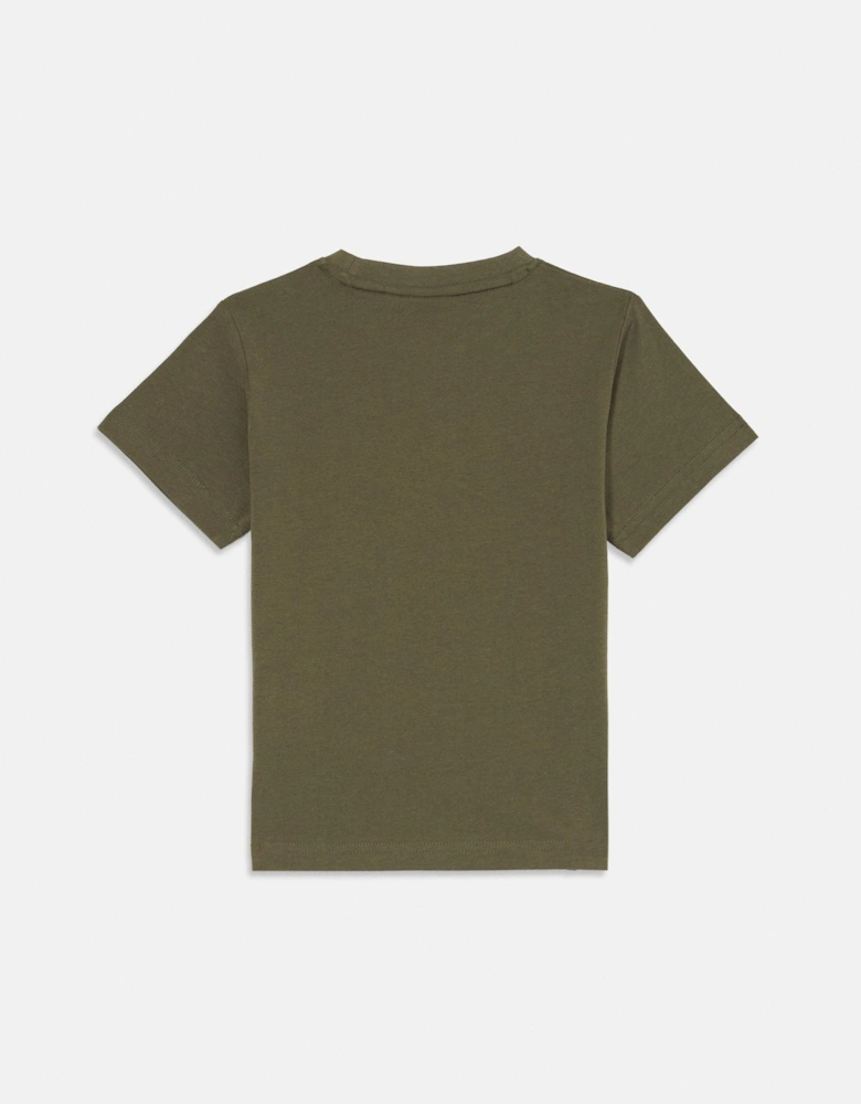 HUGO KHAKI BOYS T SHIRT G00433