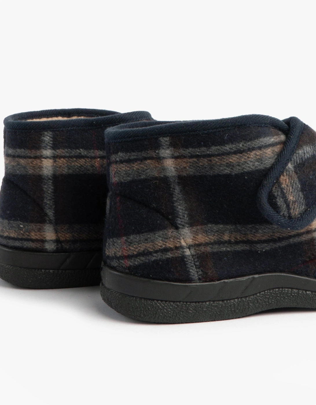 Jo & Joe CECIL Mens Bootie Slippers Navy