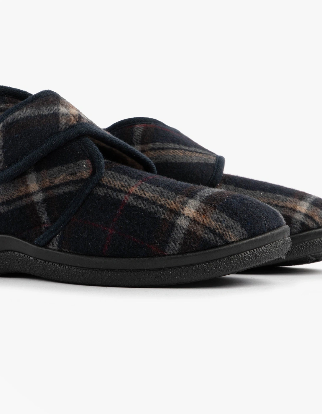 Jo & Joe CECIL Mens Bootie Slippers Navy