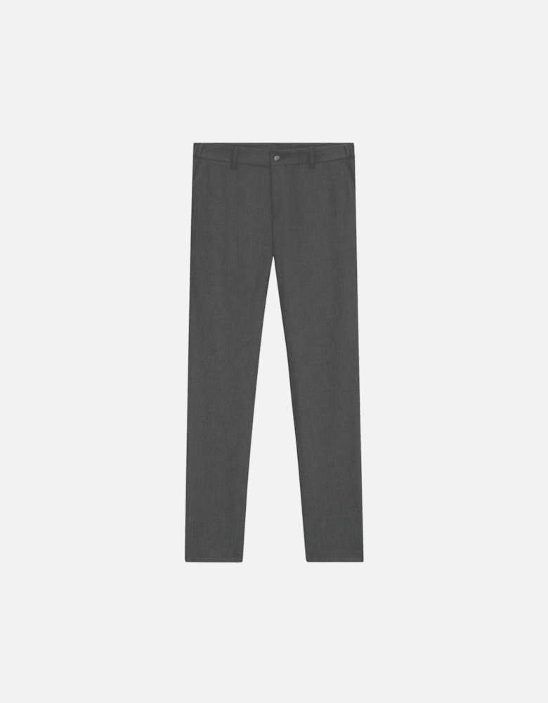 P-Genius Slim Fit Grey Suit Trousers