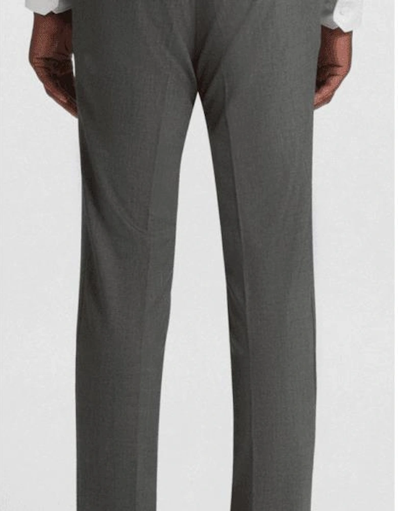 P-Genius Slim Fit Grey Suit Trousers