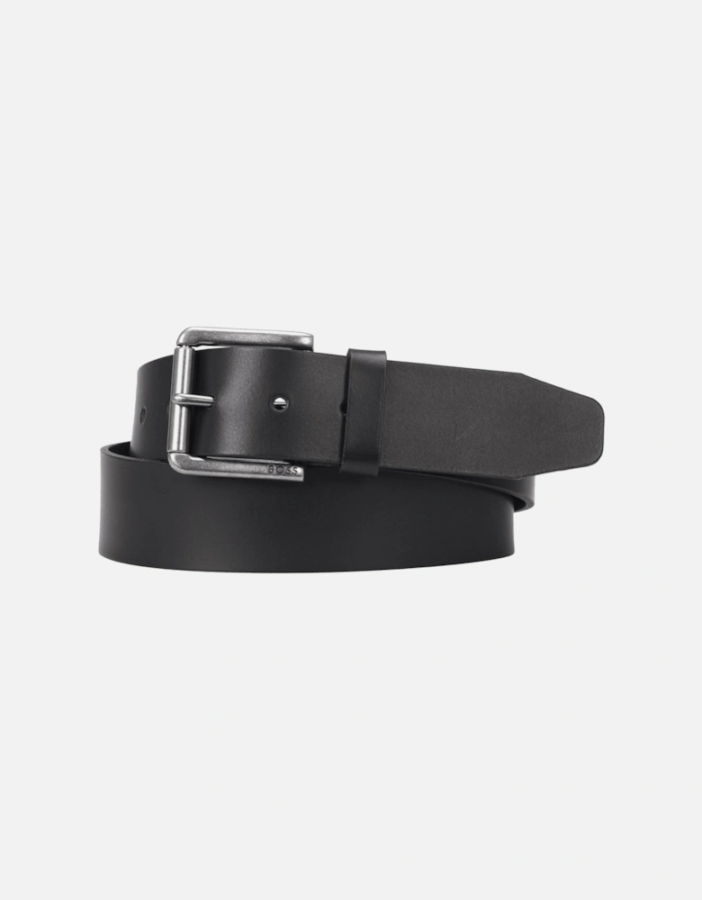 Joris Black Leather Belt