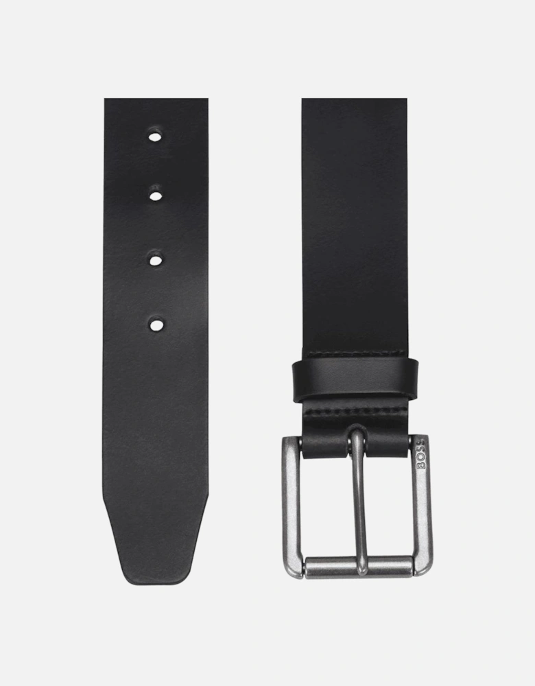Joris Black Leather Belt