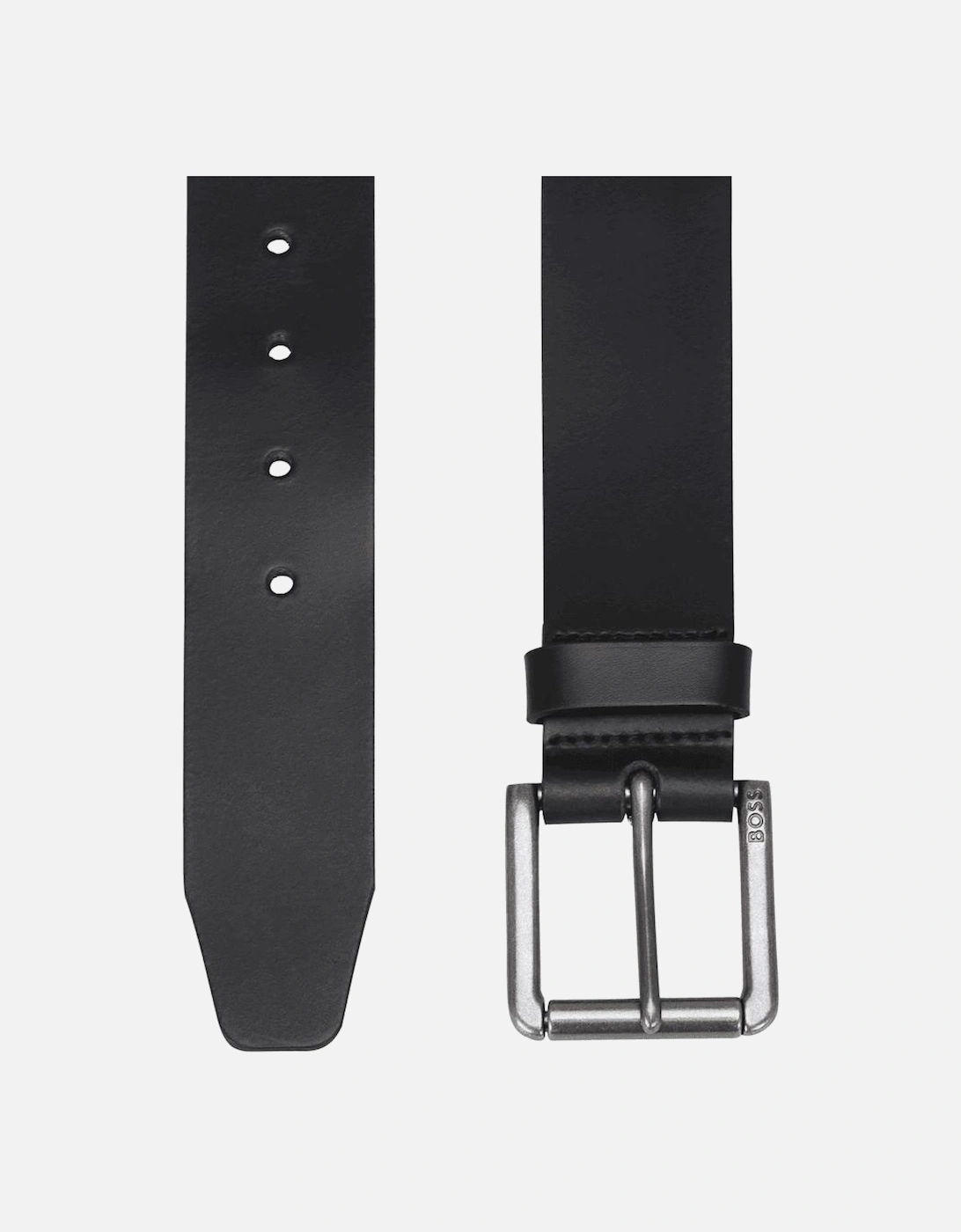 Joris Black Leather Belt
