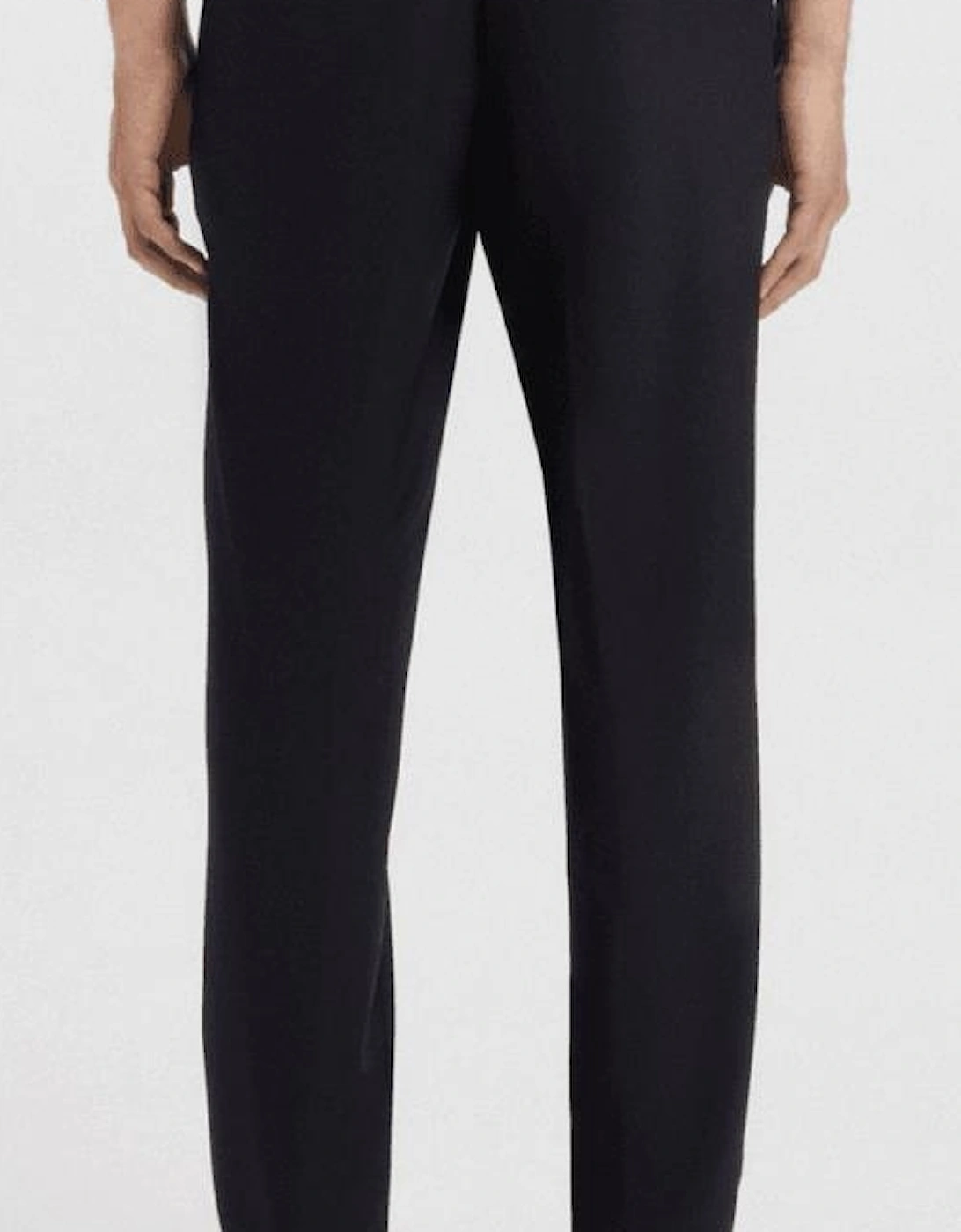 P-Genius Slim Fit Navy Suit Trousers