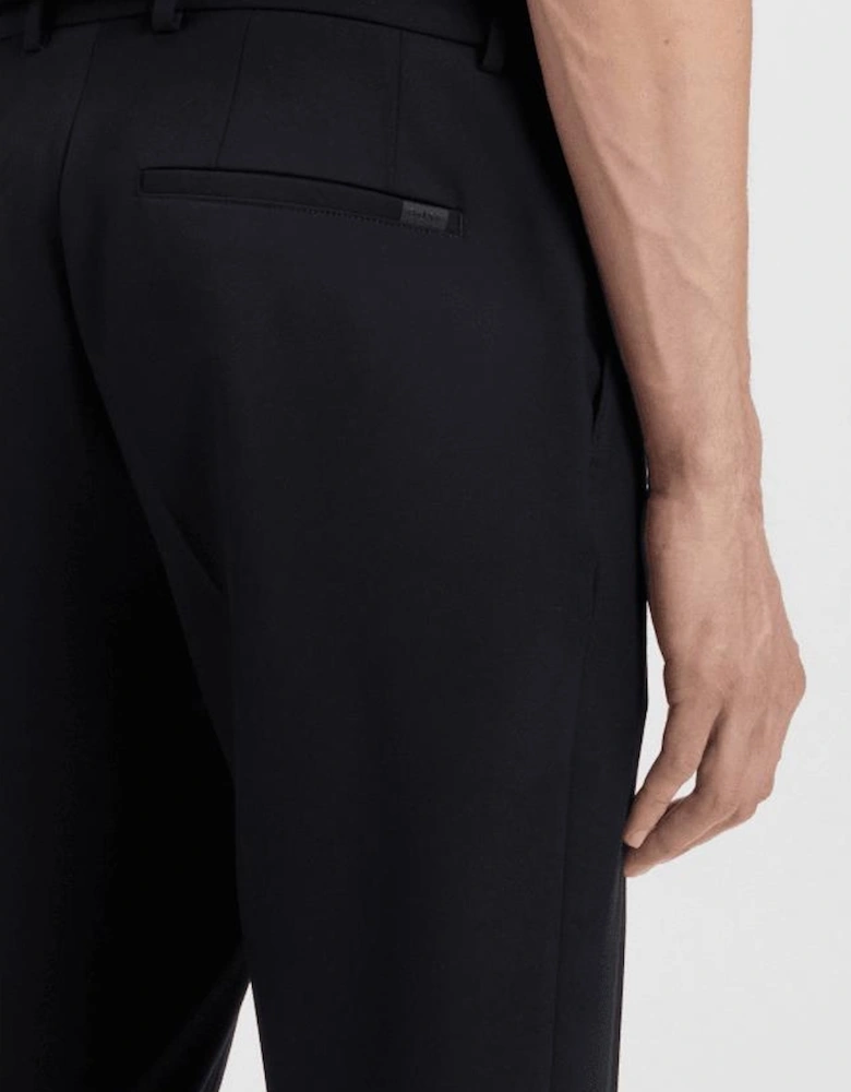 P-Genius Slim Fit Navy Suit Trousers