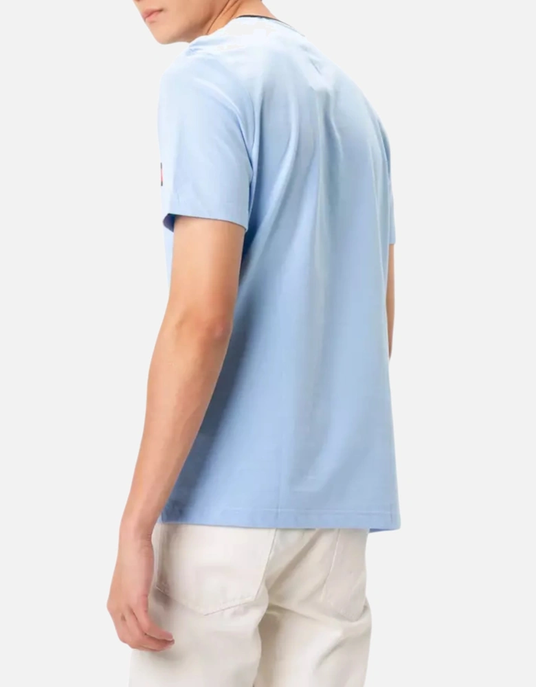 Mens T Shirts Crew Neck Signature Stripe Summer Cotton Tino Tee