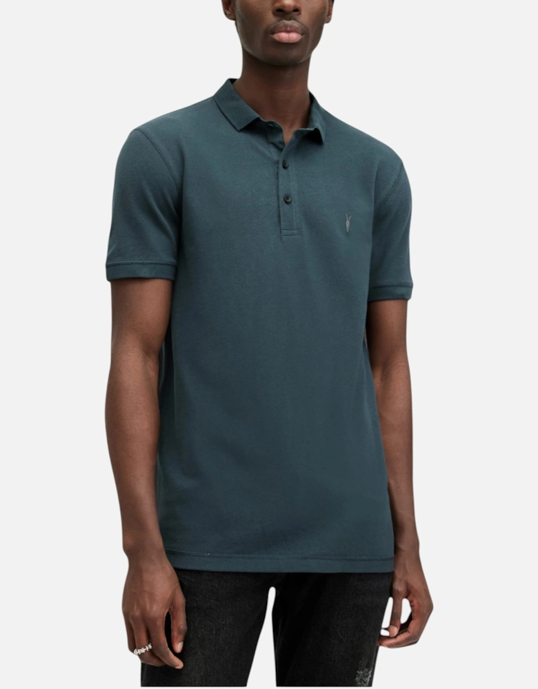All Saints Reform Mens Polo Shirt Summer Pique Polo Casual Solid Polo T Shirts