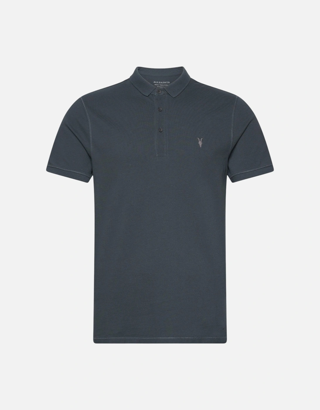 All Saints Reform Mens Polo Shirt Summer Pique Polo Casual Solid Polo T Shirts