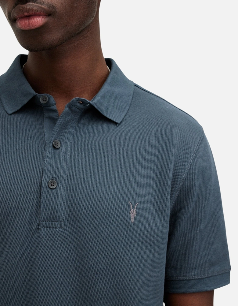 All Saints Reform Mens Polo Shirt Summer Pique Polo Casual Solid Polo T Shirts
