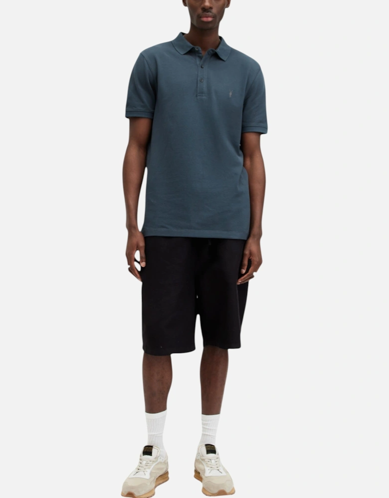 All Saints Reform Mens Polo Shirt Summer Pique Polo Casual Solid Polo T Shirts