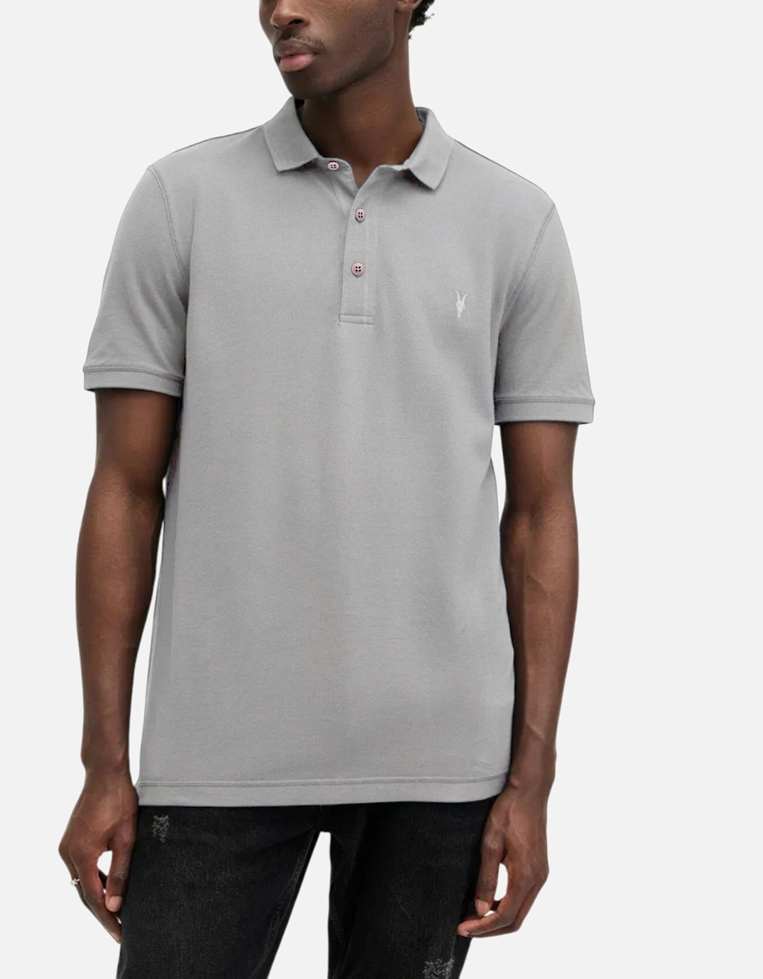 All Saints Reform Mens Polo Shirt Summer Pique Polo Casual Solid Polo T Shirts, 5 of 4