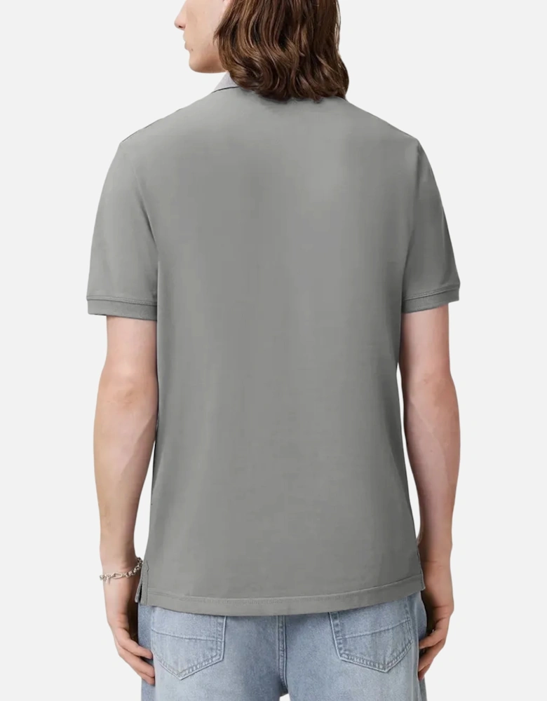 All Saints Reform Mens Polo Shirt Summer Pique Polo Casual Solid Polo T Shirts