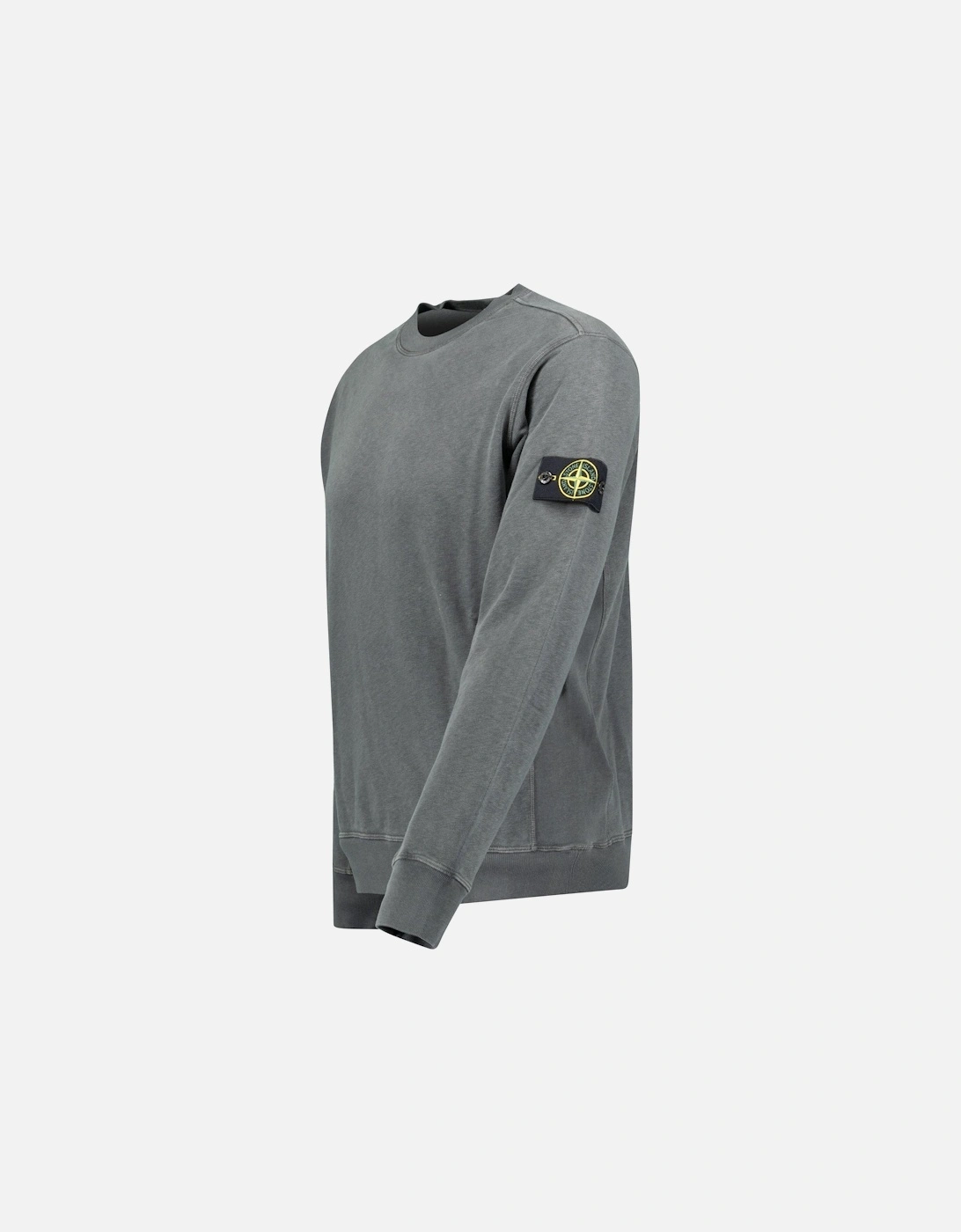 Old Effect Crewneck Sweatshirt Charcoal Grey