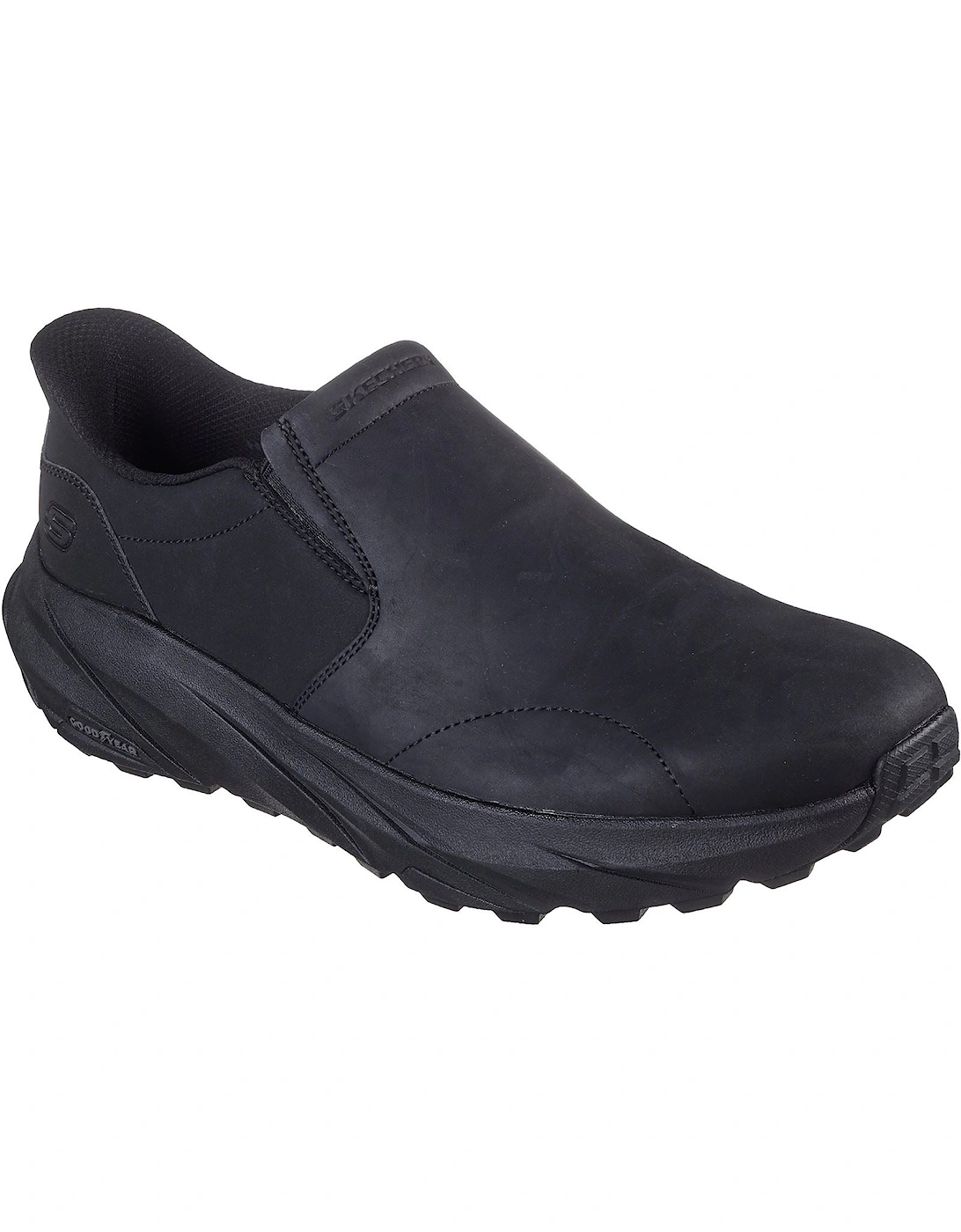 Conner Rayne Leather Men's Black Loafers, 3 of 2