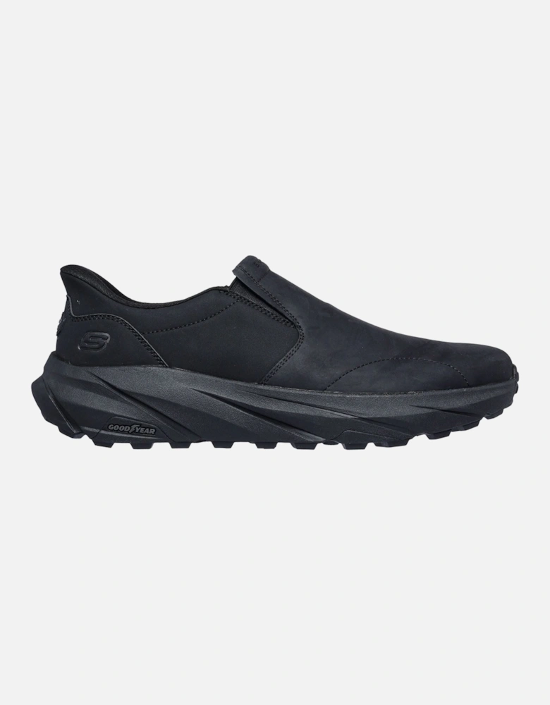 Conner Rayne Leather Men's Black Loafers