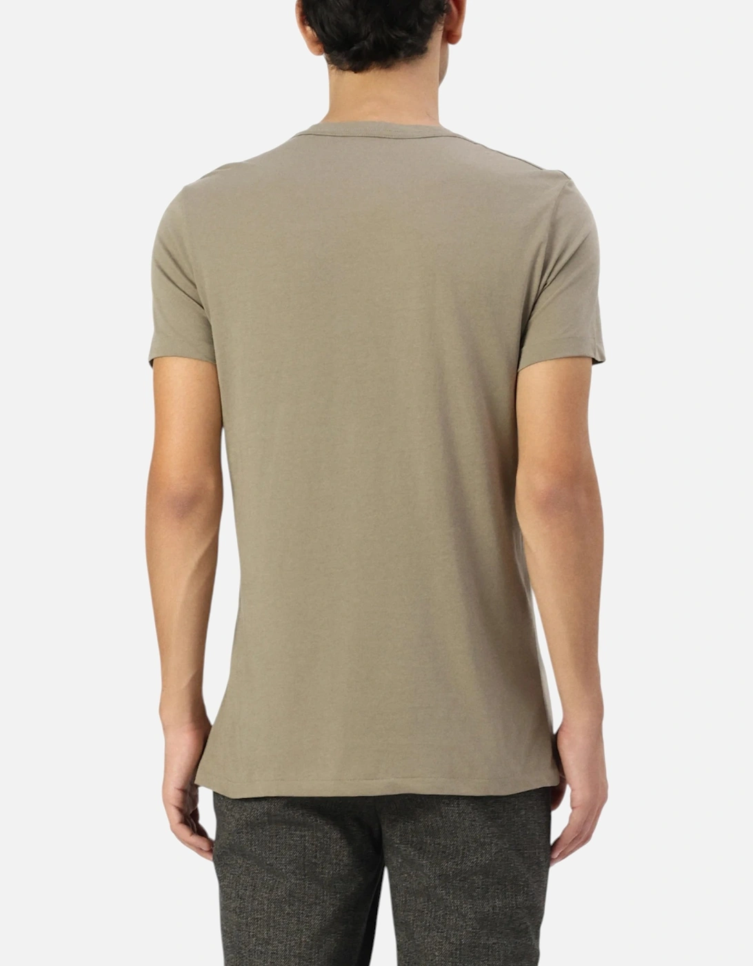 All Saints Mens T Shirts Crew Neck Slim Short Sleeve Casual Summer Cotton Tee