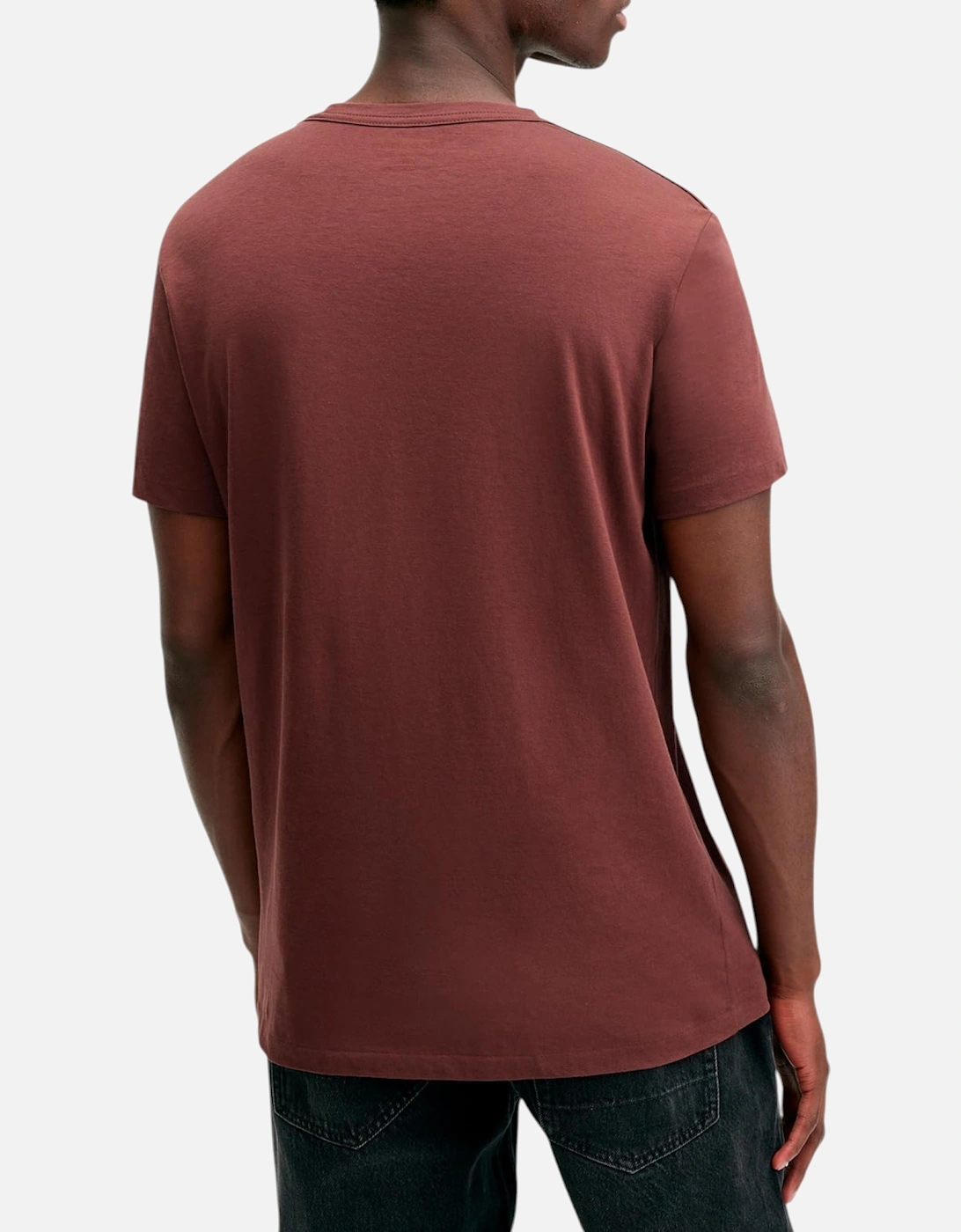 ALL SAINTS Mens T Shirts Tonic Crew Neck Short Sleeve Rumskull Plain Casual Tops