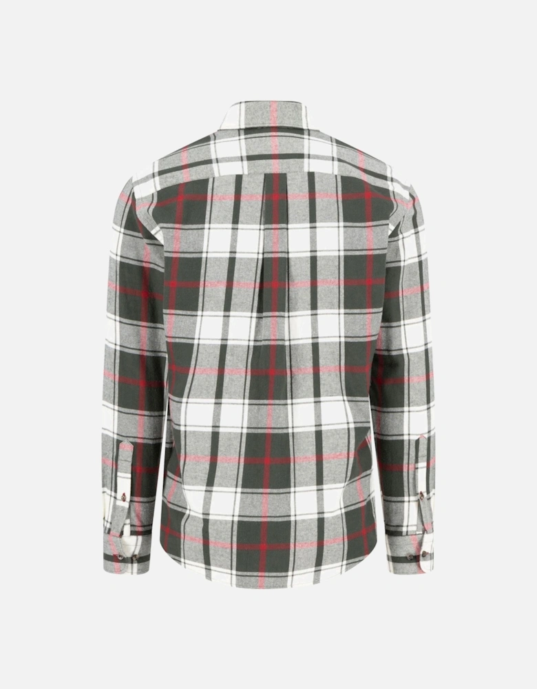 Fynch-Hatton Long Sleeved Shirt Dark Ivy