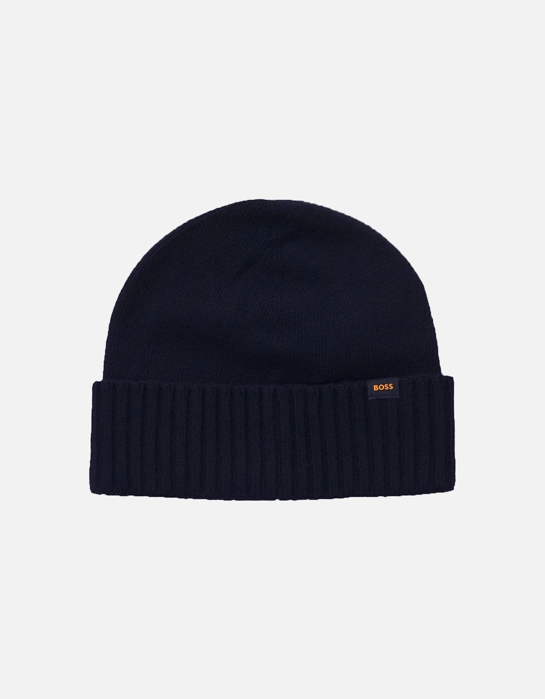 Boss Orange Kalipso Knitted Hat and Gloves Set Dark Blue