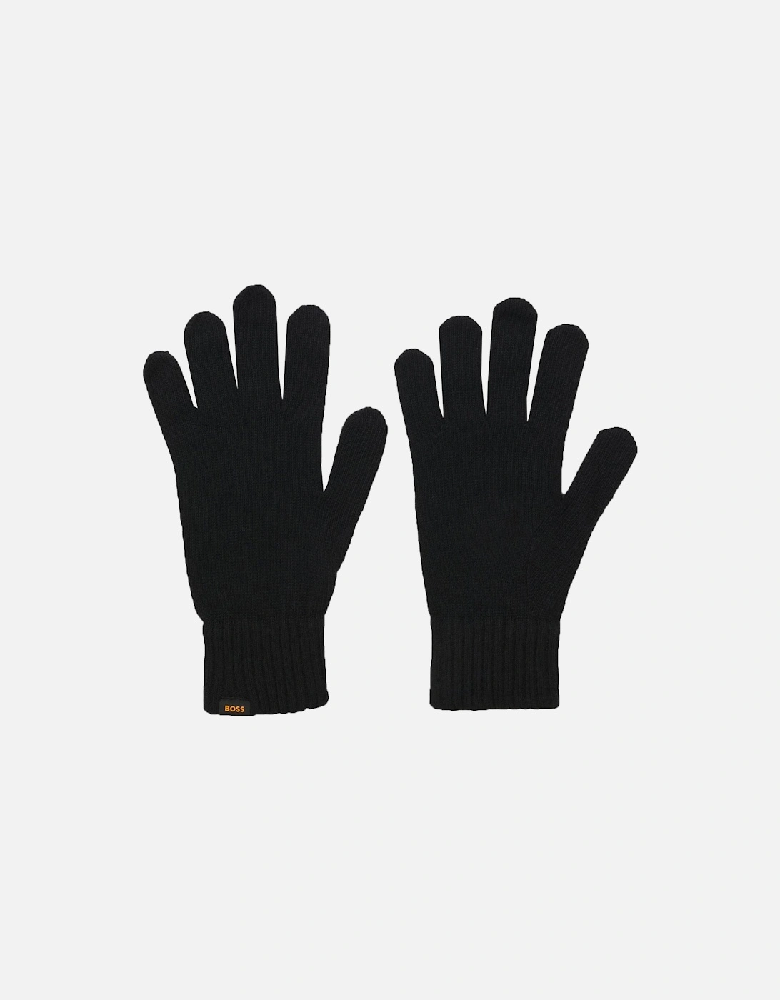 Boss Orange Kalipso Knitted Hat and Gloves Set Black