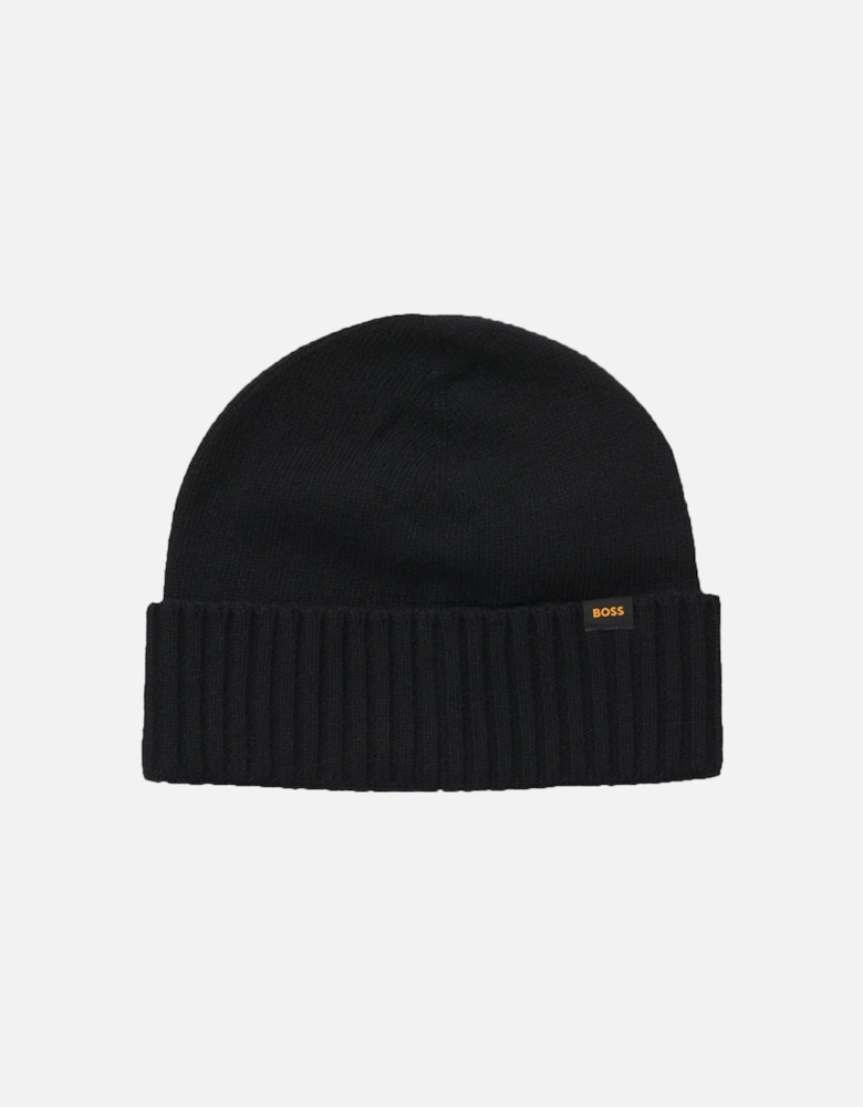 Boss Orange Kalipso Knitted Hat and Gloves Set Black