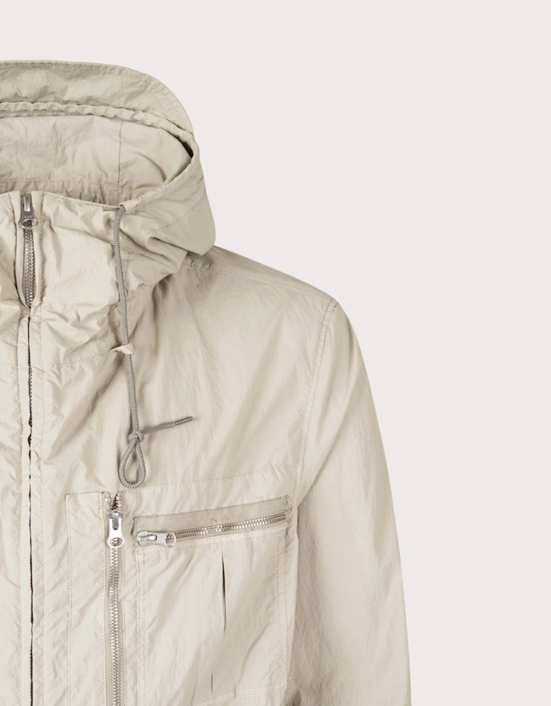 Garment Dyed Nylon Tactel Lined Jacket