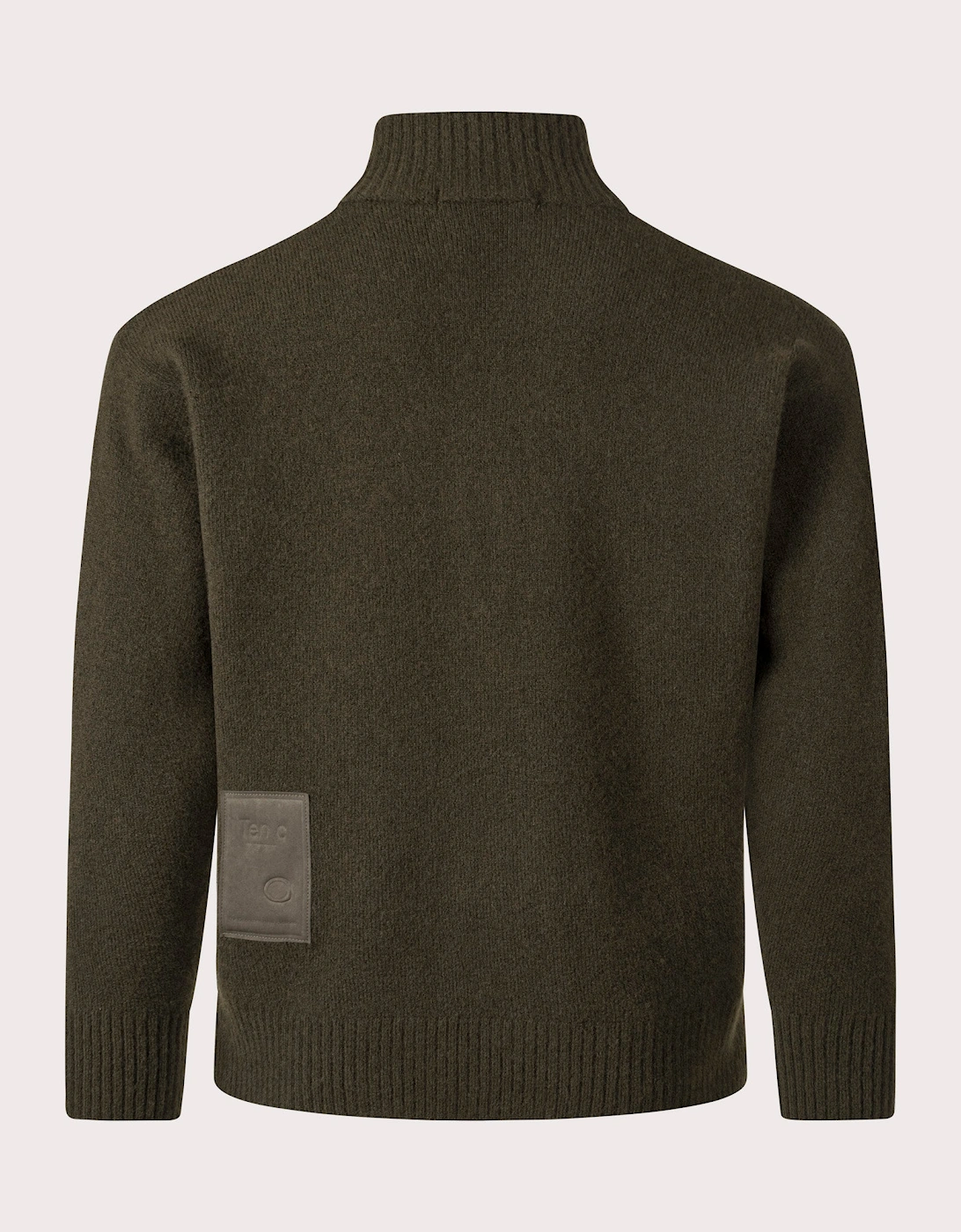 Maglia Collo Alto Quarter Zip Jumper