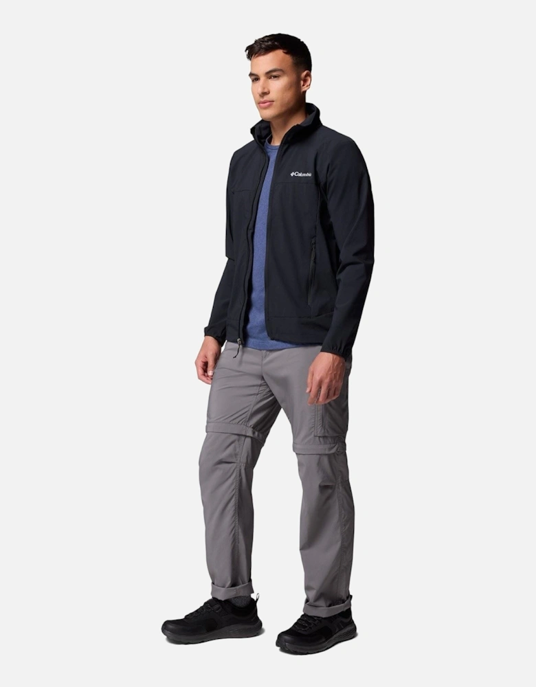 Heather Canyon II Jacket Men's Black Softshell Jacket