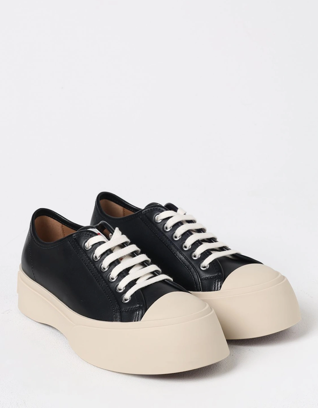 Platform Leather Sneakers