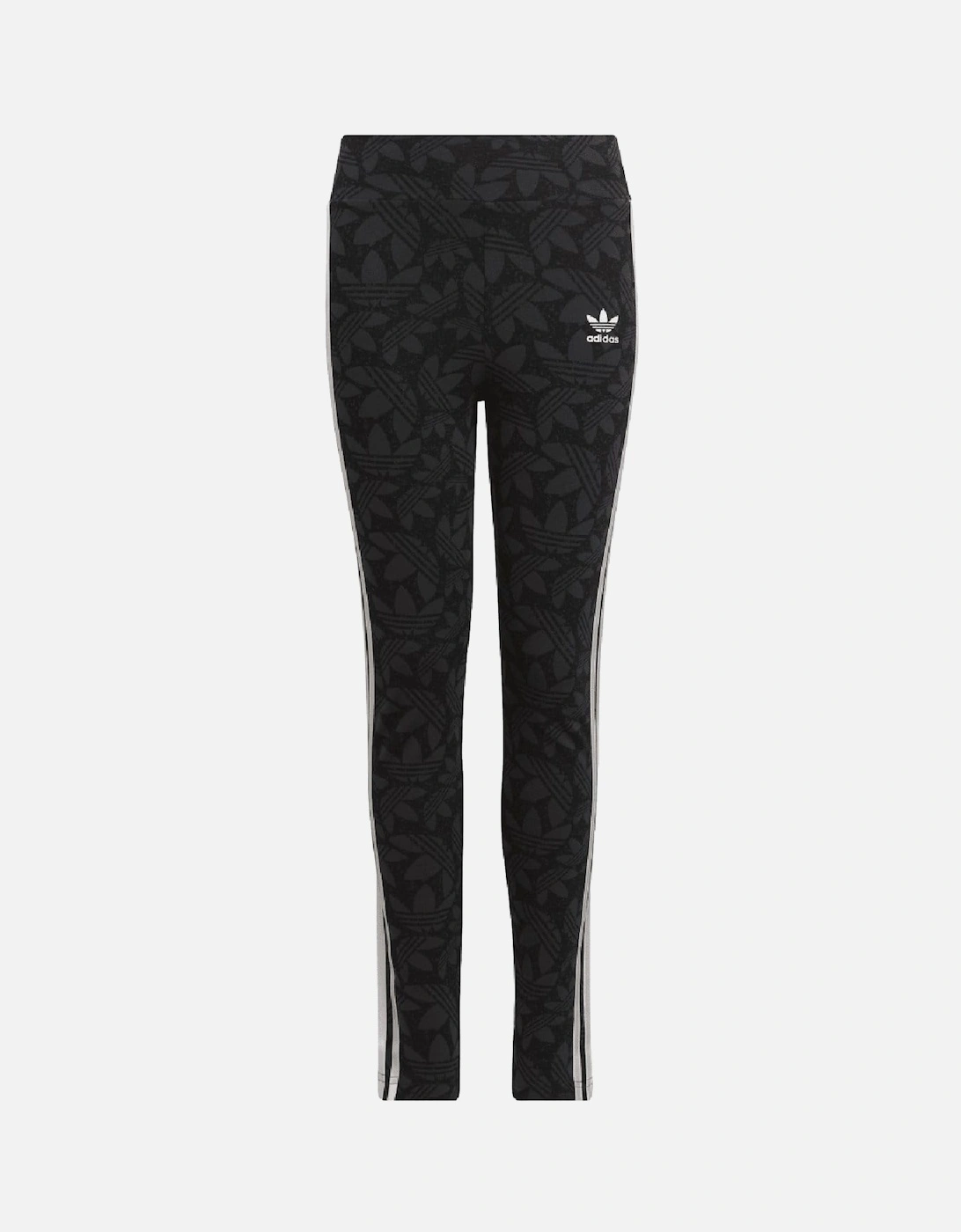 Girls High-Waisted Allover print Leggings