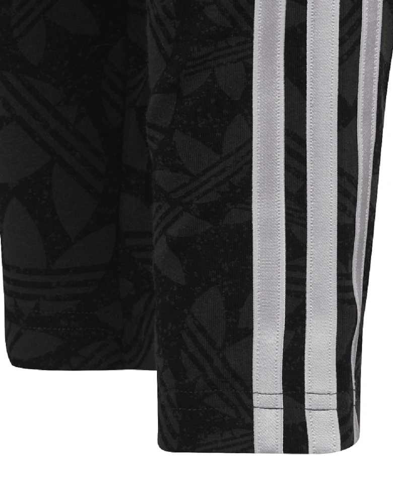 Girls High-Waisted Allover print Leggings