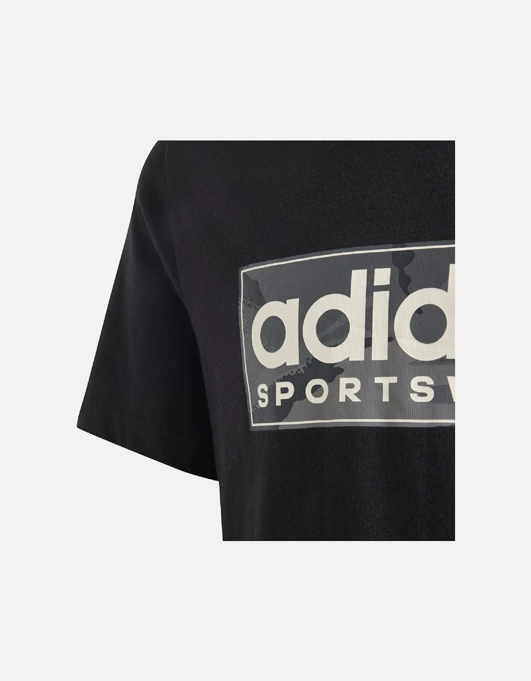 Junior Camo Linear Graphic T-Shirt
