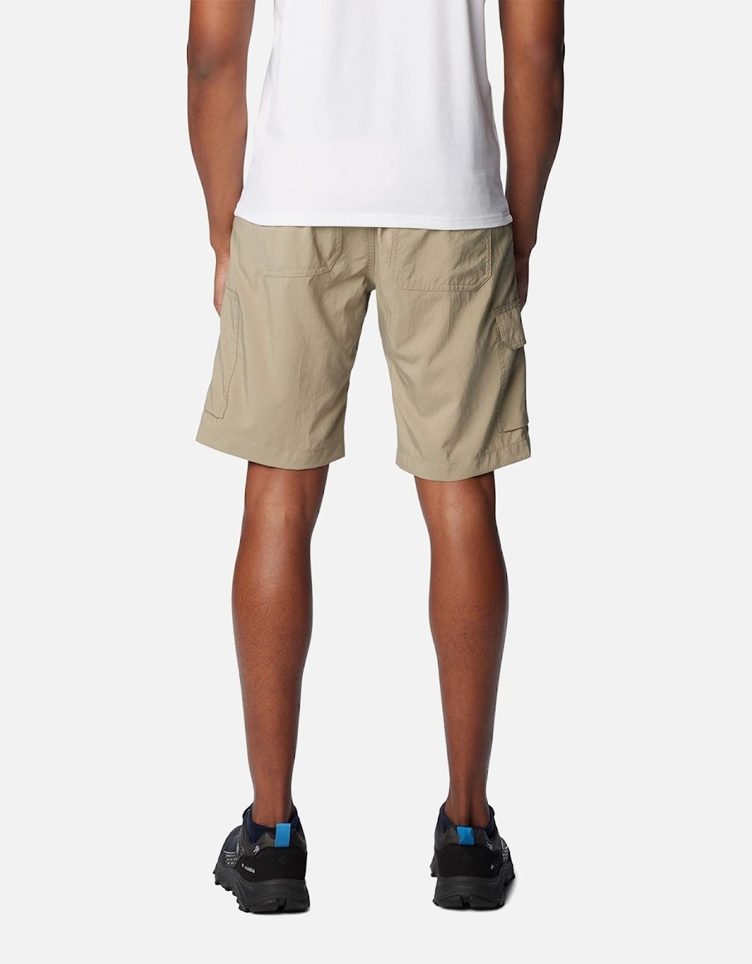 Silver Ridge Utility Cargo Short Polyester Men's Brown Knee-Length Shorts