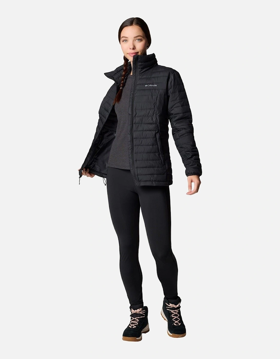 Silver Falls II Full Zip Jacket Women's Black Puffer Jackets
