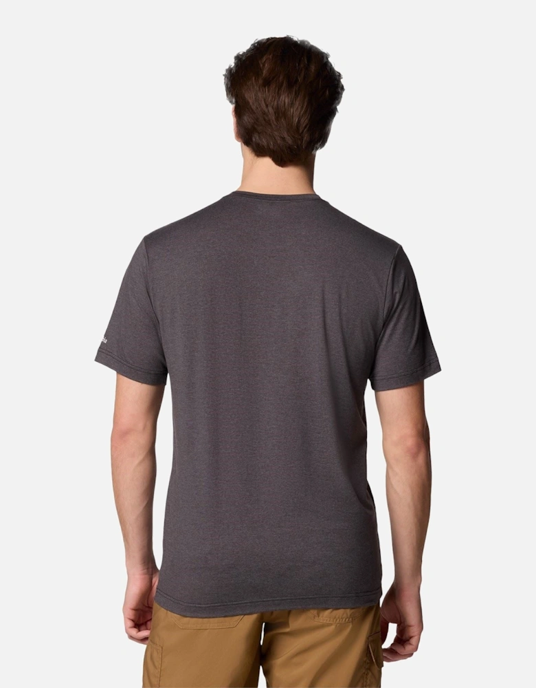 Kwick Hike Graphic SS Tee Polyester Men's Black Short Sleeve T-Shirts