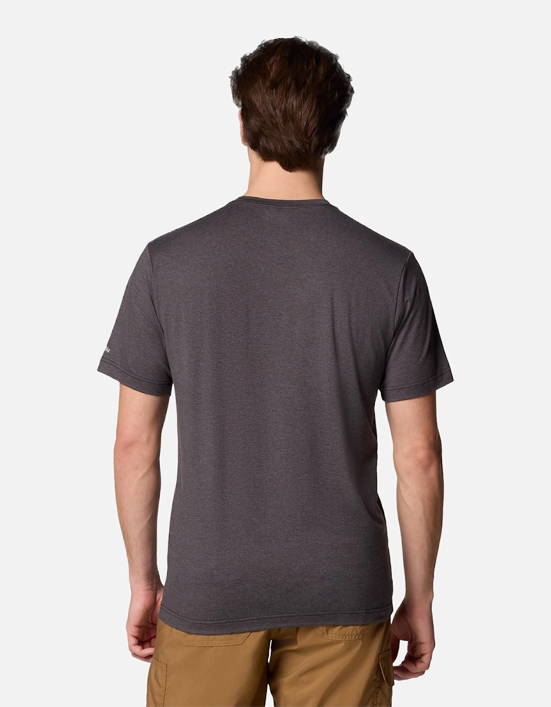 Kwick Hike Graphic SS Tee Polyester Men's Black Short Sleeve T-Shirts