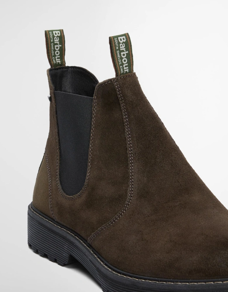 Patton Chelsea Boots BR98 Oiled Brown Suede