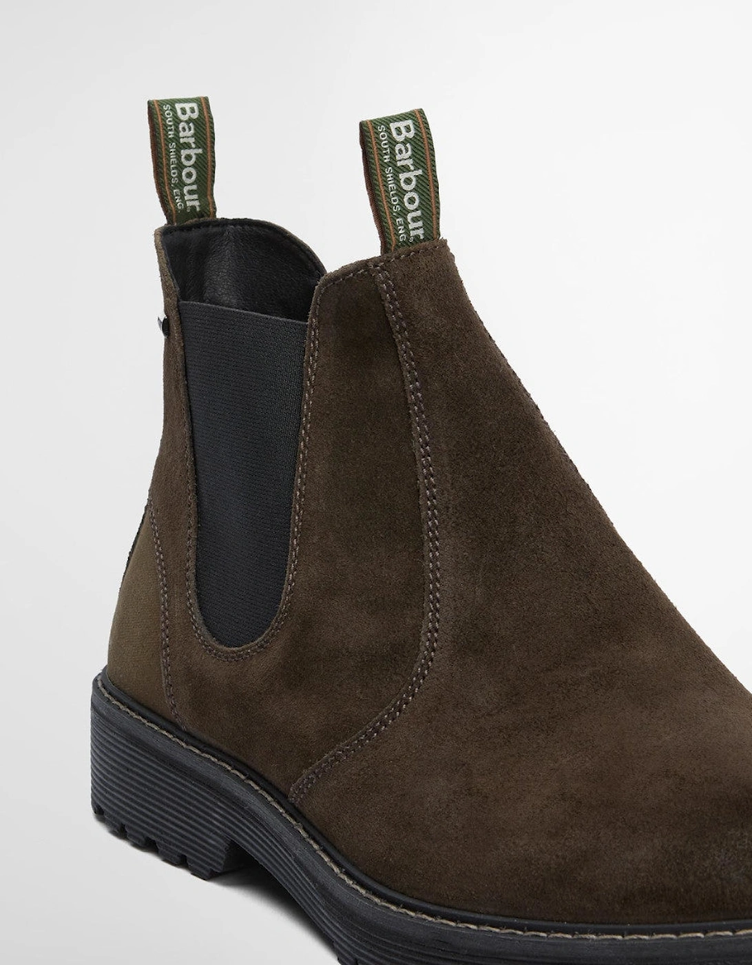 Patton Chelsea Boots BR98 Oiled Brown Suede
