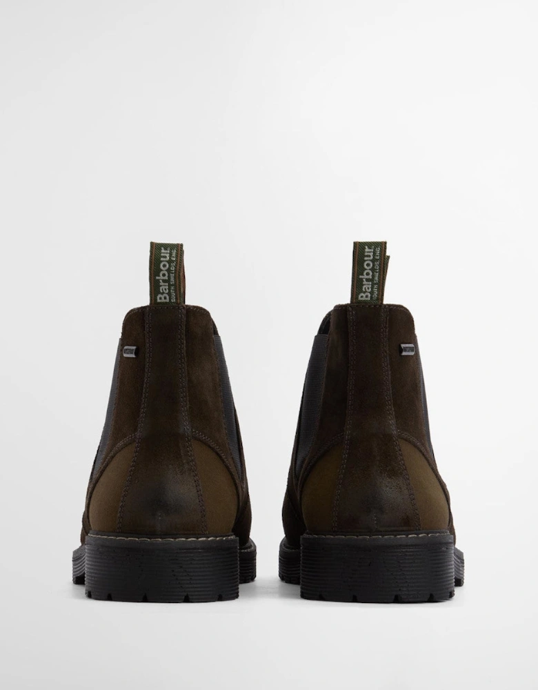 Patton Chelsea Boots BR98 Oiled Brown Suede