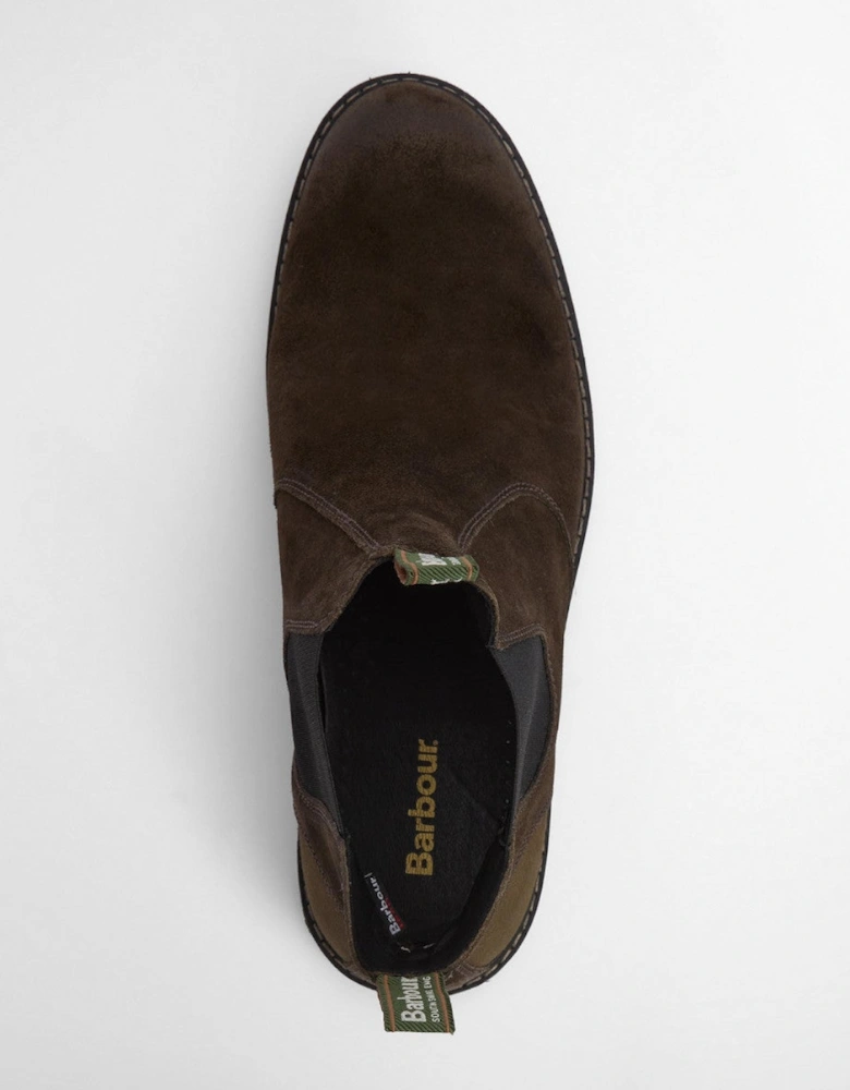 Patton Chelsea Boots BR98 Oiled Brown Suede
