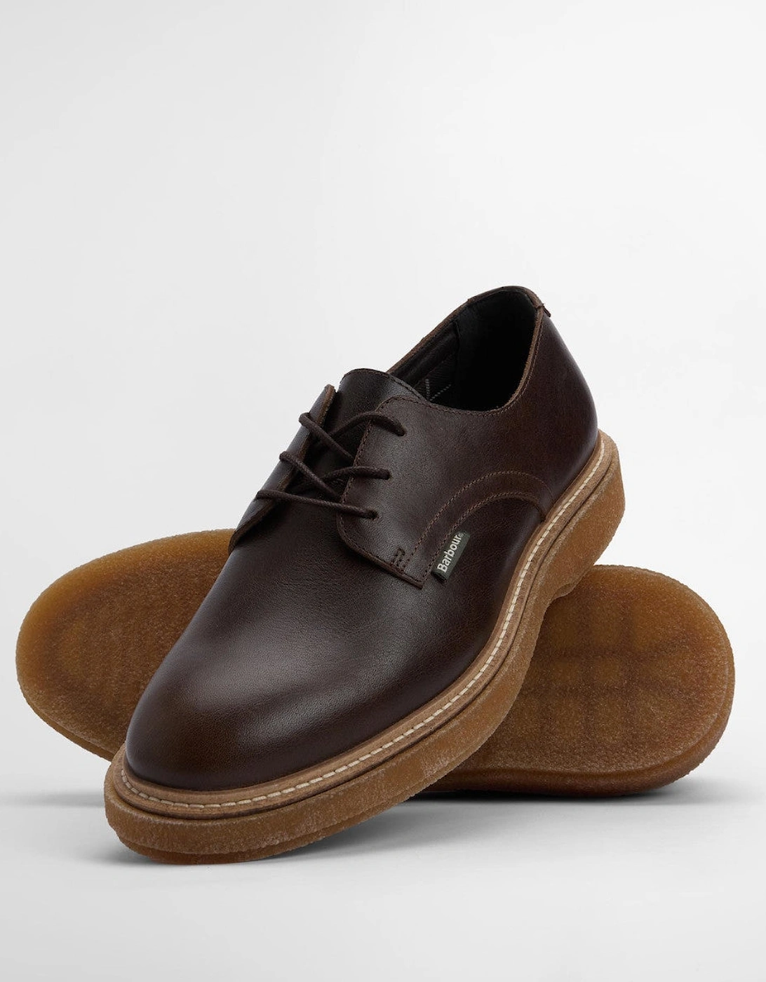 Harefield Derby Shoes BR98 Chocolate