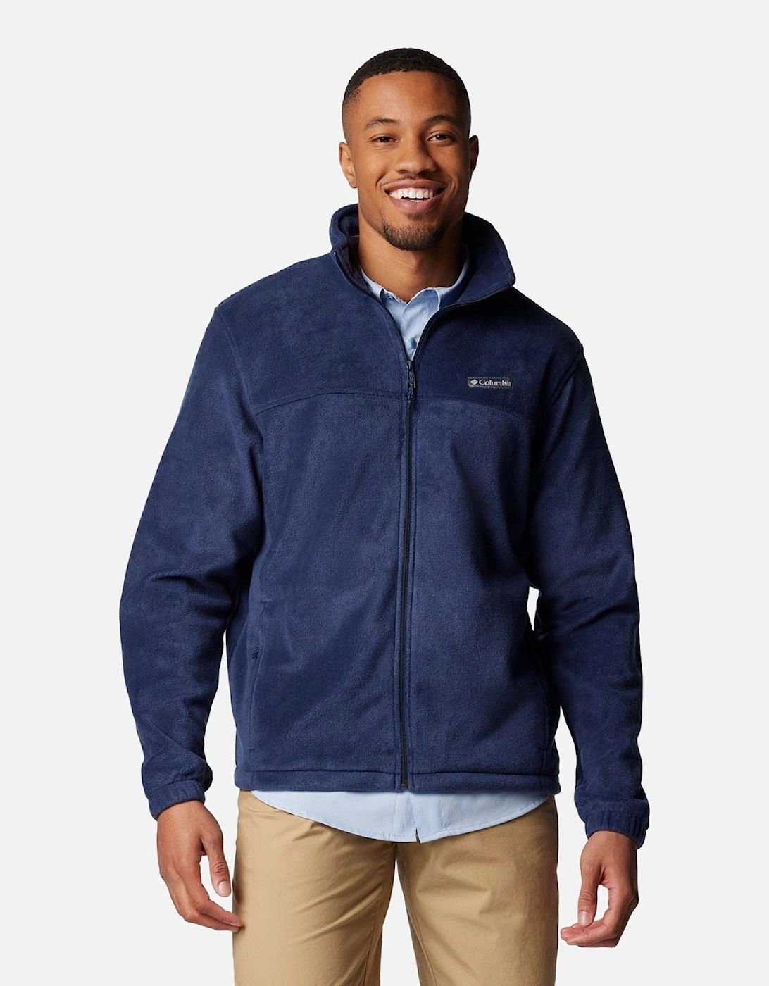 Steens Mountain Full Zip 2.0 Men's Blue Fleece Jacket, 10 of 9